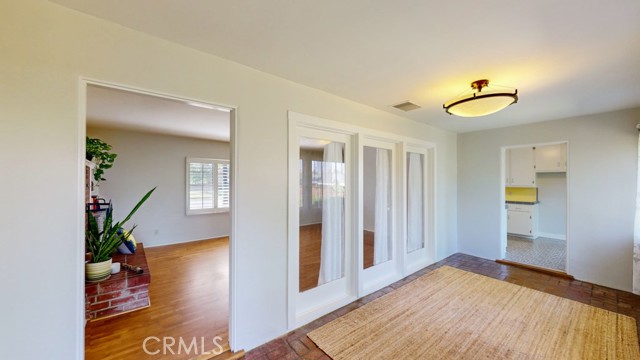 Bonus room off kitchen and living room.