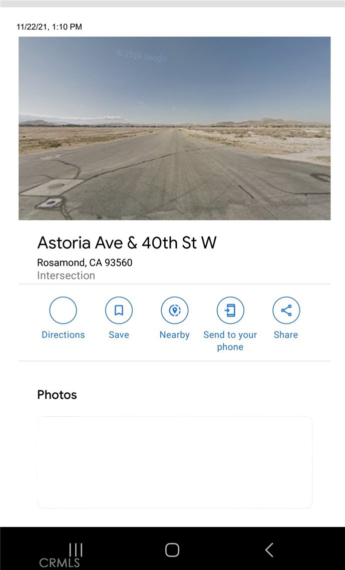 0 00, Rosamond, CA 93560