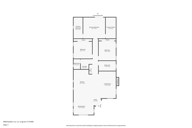 Detail Gallery Image 73 of 73 For 4026 Garden Ave, Los Angeles,  CA 90039 - 5 Beds | 4/2 Baths