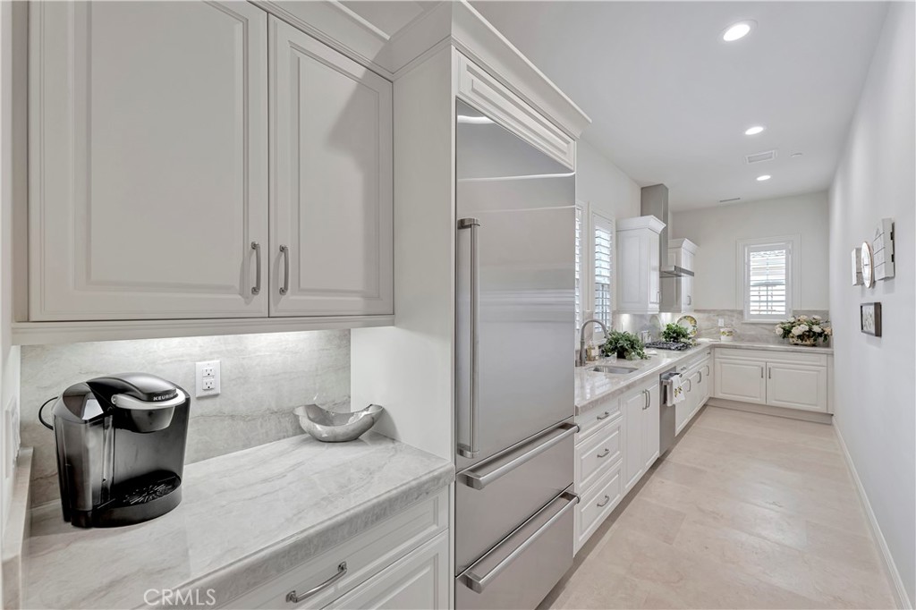 Butlers Pantry with Coffee Station