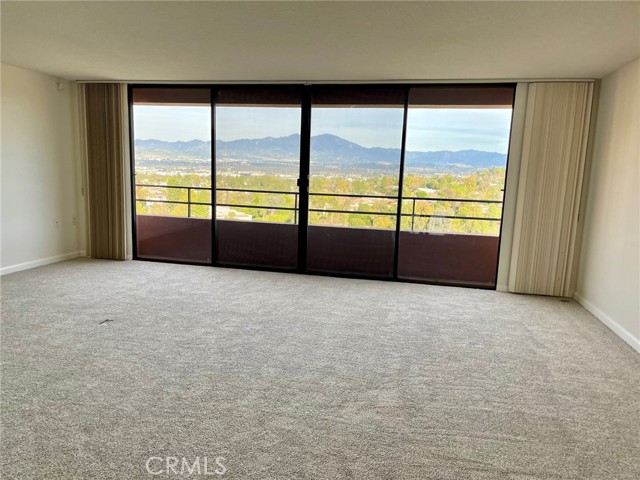 View from spacious living room