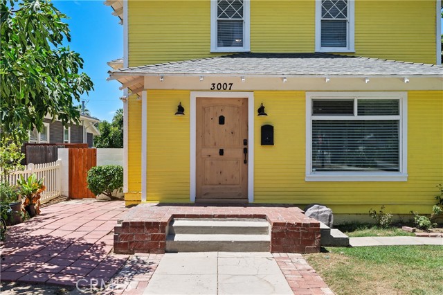 The NEW front door welcomes you home!
