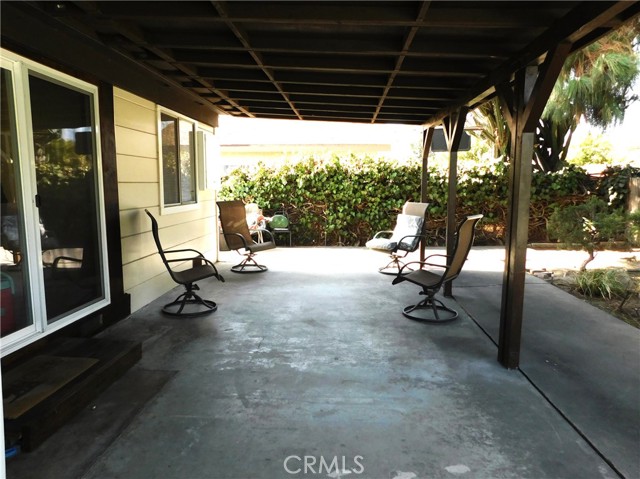 Large Covered Patio