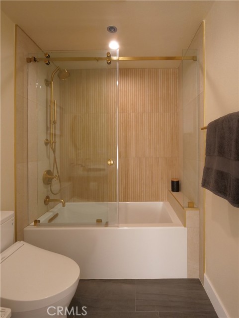 Tub/Shower and Washlet Toilet in Guest Bath