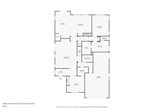 Detail Gallery Image 48 of 50 For 18845 Laurel Crest Lane, Canyon Country,  CA 91351 - 4 Beds | 3 Baths