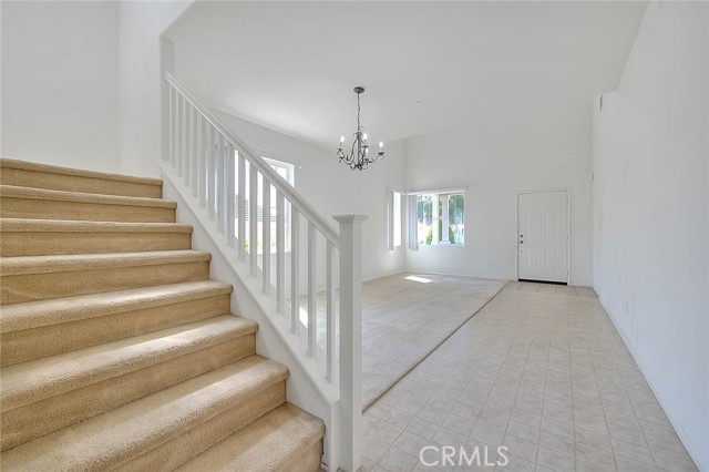 Entry to formal living/dining area