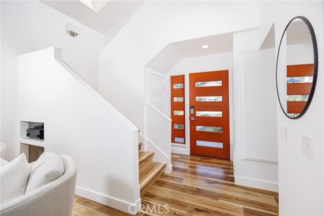 Entryway and coat closet
