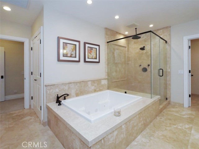 Soaking Tub in Primary Bathroom