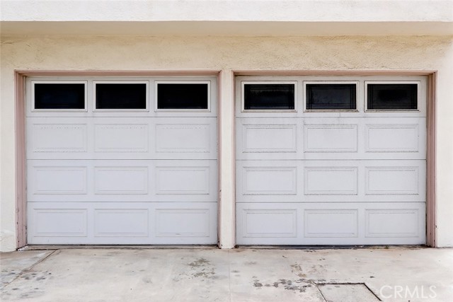 Two car garage plus outdoor parking