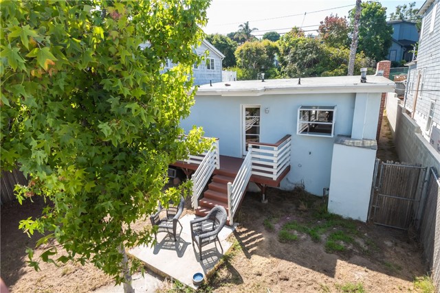 View from front door of guest quarters bed and bath 2