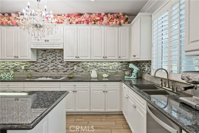 custom backsplash.