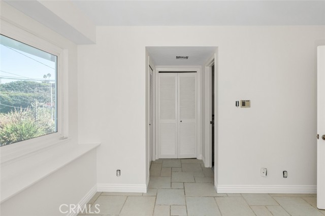 Entrance to Primary closet and bath.