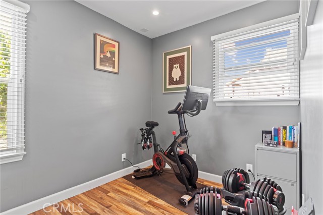 main level front bedroom