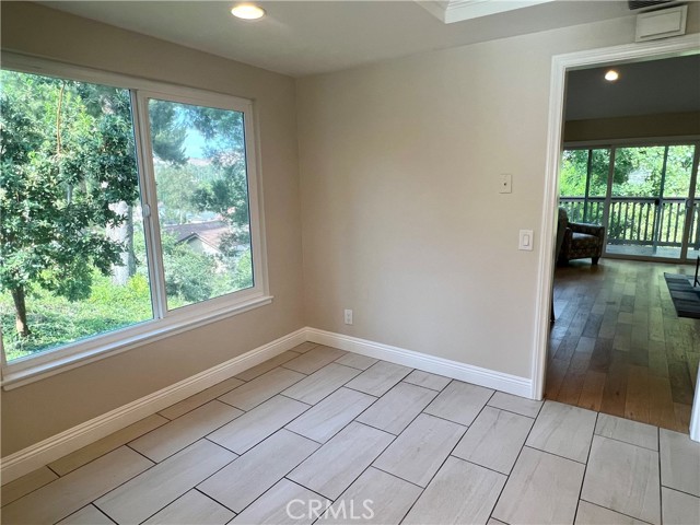 DINING AREA IN KITCHEN