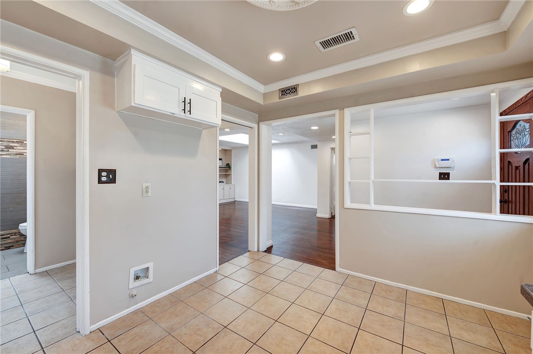 Kitchen Open to Dining and Living Room