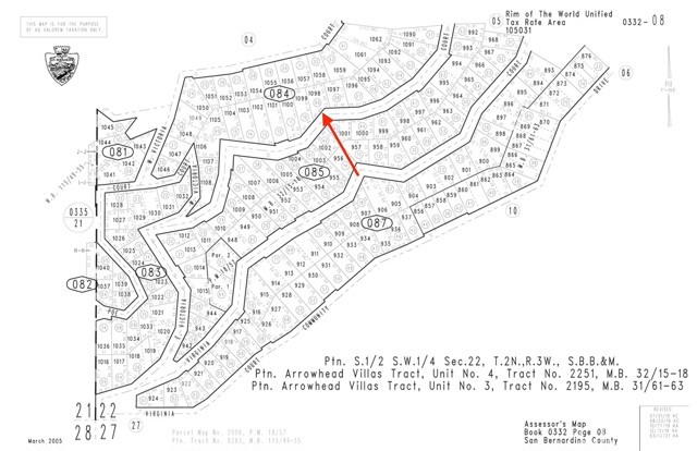 Detail Gallery Image 5 of 5 For 1098 Lot 1098 Victoria Ct, Lake Arrowhead,  CA 92352 - – Beds | – Baths