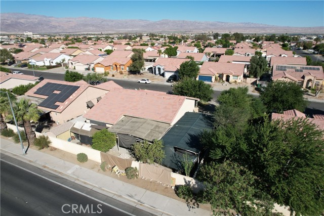 Aerial View, Back side of Home