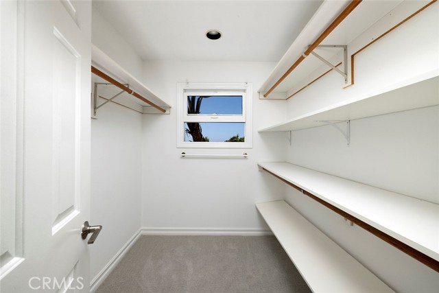 Western primary closet.
