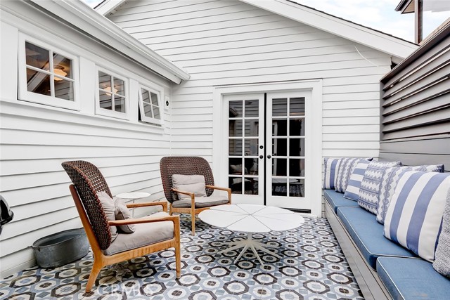 Ocean breezes on the deck