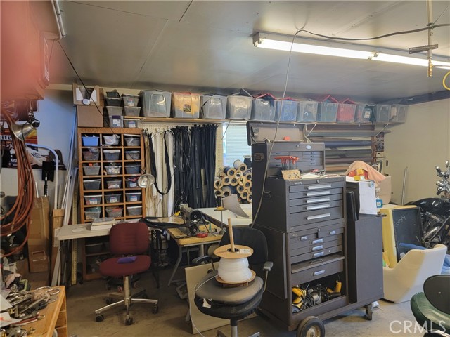 Sewing Area In Shop