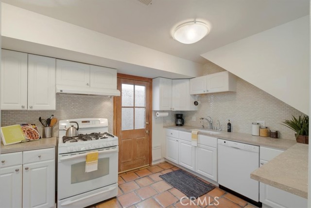 Remodeled Kitchen with Limestone Counter Tops
