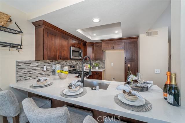 Remodeled kitchen