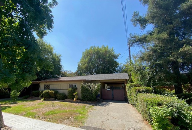 North Driveway leads to Single Garage and Studio