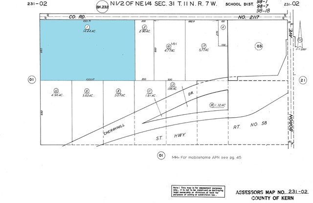 Detail Gallery Image 1 of 1 For 0 Hampton Rd, Boron,  CA 93516 - – Beds | – Baths