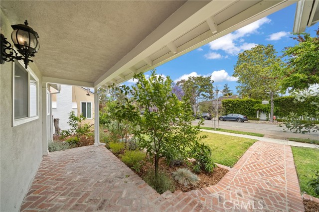 Large front porch