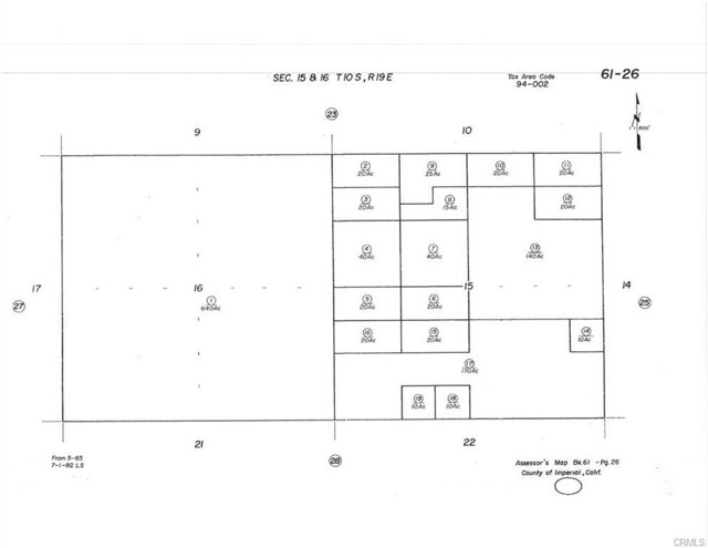 Detail Gallery Image 1 of 1 For 0 061-260-017-000, Unincorporated,  CA 92266 - – Beds | – Baths