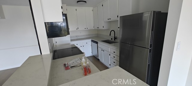Kitchen. All lights off, outdoor ambient light only Kitchen. All lights off, outdoor ambient light only