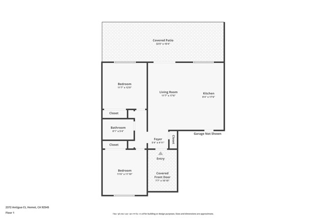 Detail Gallery Image 39 of 39 For 2372 Antigua Ct, Hemet,  CA 92545 - 2 Beds | 1 Baths