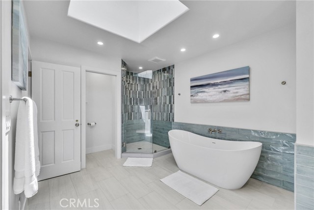 Newly Remodeled Primary Bathroom