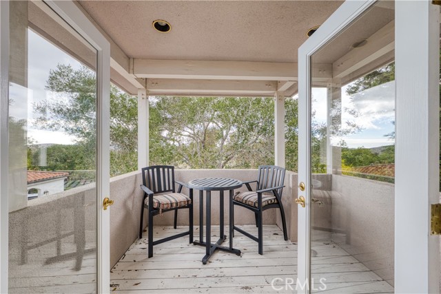 Deck off primary bedroom
