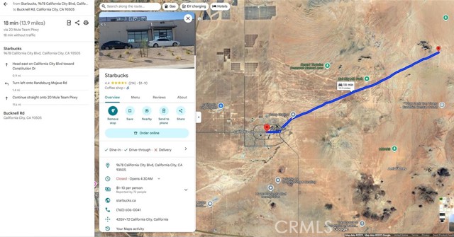 Detail Gallery Image 4 of 8 For 0 Twenty Mule Team Rd, California City,  CA 93505 - – Beds | – Baths