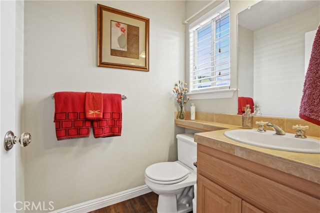 Guest bathroom upstairs