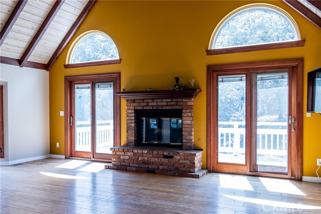 Living room on main level