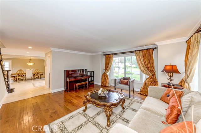 Family room (left) as you enter the house