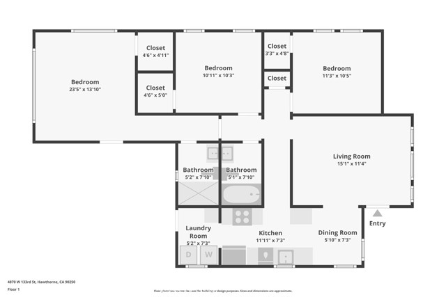 4870 W 133rd Street, Hawthorne CA: https://media.crmls.org/medias/33eca206-557d-432e-850a-8448e01600bb.jpg