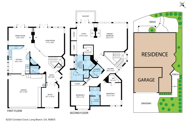 2D Floorplan - 6220 Cordoba Court Bay Harbor