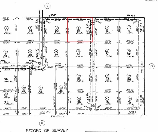 Detail Gallery Image 2 of 5 For 0 E Ave K4/123rd St E, Lancaster,  CA 93535 - – Beds | – Baths