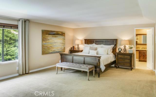Master Bedroom with a Master Bath and two large walk in closets