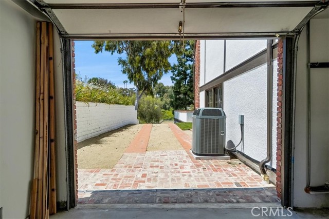 access to rear of property