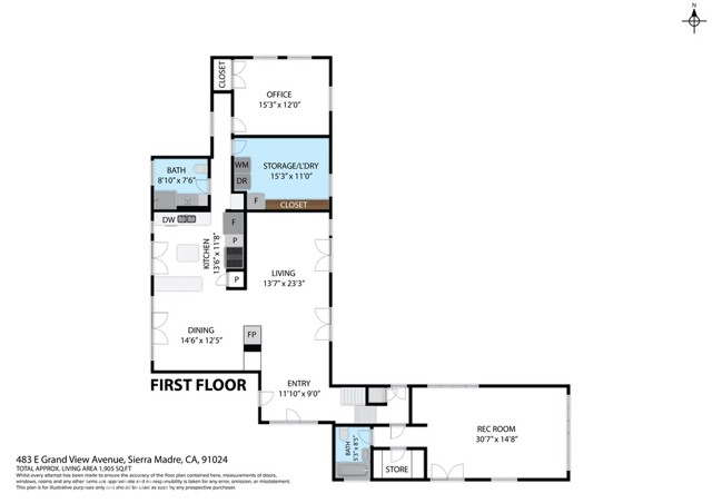 483 E Grandview Avenue, Sierra Madre CA: https://media.crmls.org/medias/347b02bc-3249-4a27-b7ab-ab2588826b2c.jpg