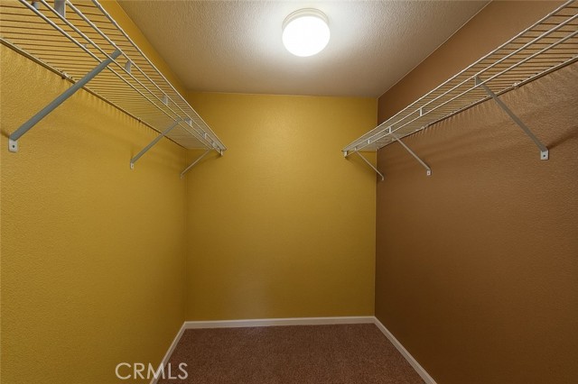 Primary walk in closet