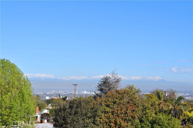 Snow capped mountains