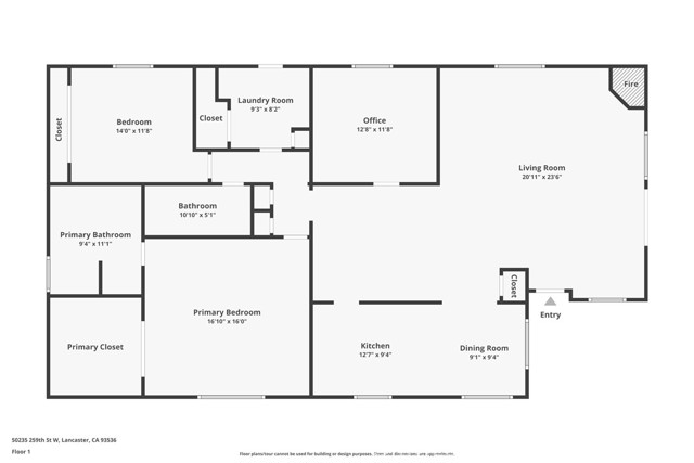 Detail Gallery Image 58 of 58 For 50235 259th St, Lancaster,  CA 93536 - 3 Beds | 2 Baths