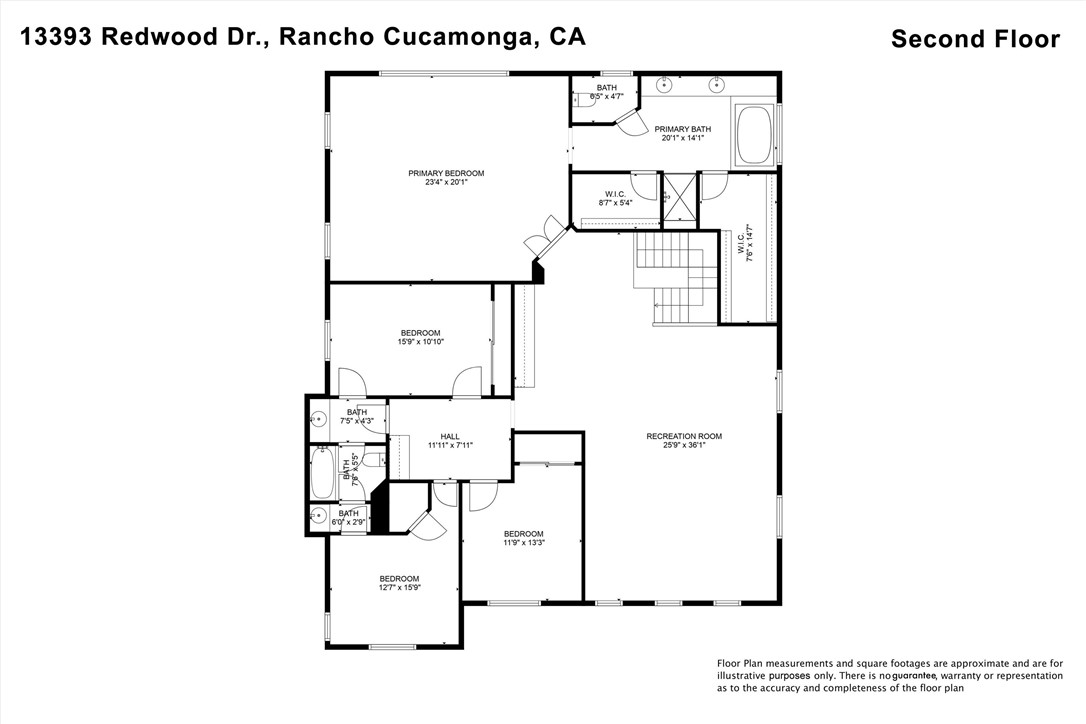 13393 Redwood Drive, Rancho Cucamonga, California 91739, 5 Bedrooms Bedrooms, ,4 BathroomsBathrooms,Single Family Residence,For Sale,Redwood,EV24086331