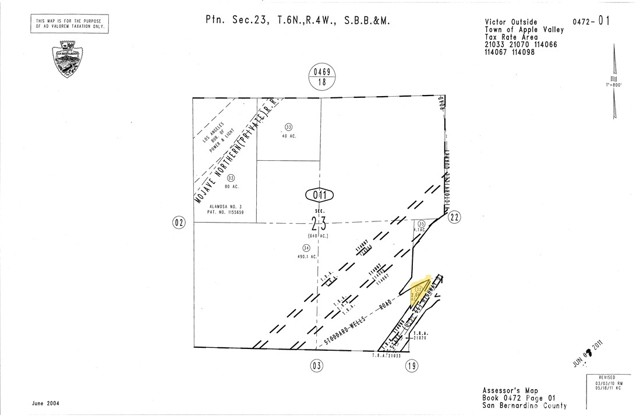 Detail Gallery Image 3 of 3 For 0 Stoddard Wells Rd, Victorville,  CA 92394 - – Beds | – Baths