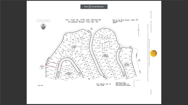 0 St Anton Drive, Lake Arrowhead, California 92352, ,Land,For Sale,0 St Anton Drive,CRCV23153140